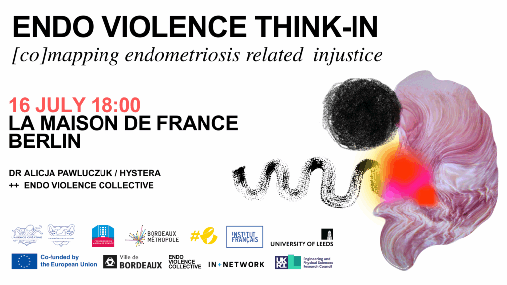 Endo violence Think-in Maison de France Berlin