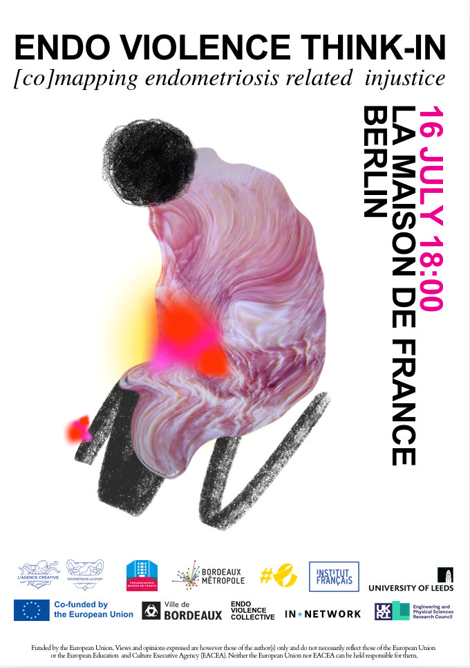 Endo Violence Think-in, HYSTERA-Dr Alicja Pawluczuk, Maison de France, Berlin